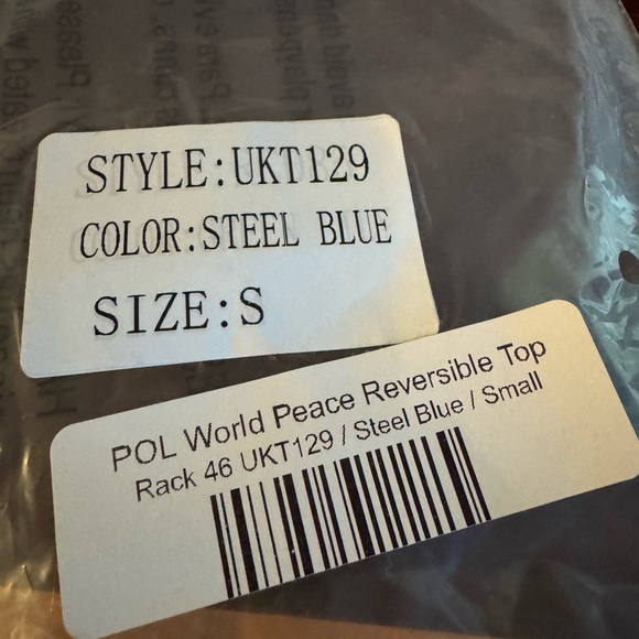 Brand New Pol Peace Sign Sweatshirt with Floral Accents - Picture 12 of 12